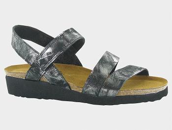 Sandále Birkenstock Kayla Elegantný Kozene Damske Strieborne | SK 170NWY